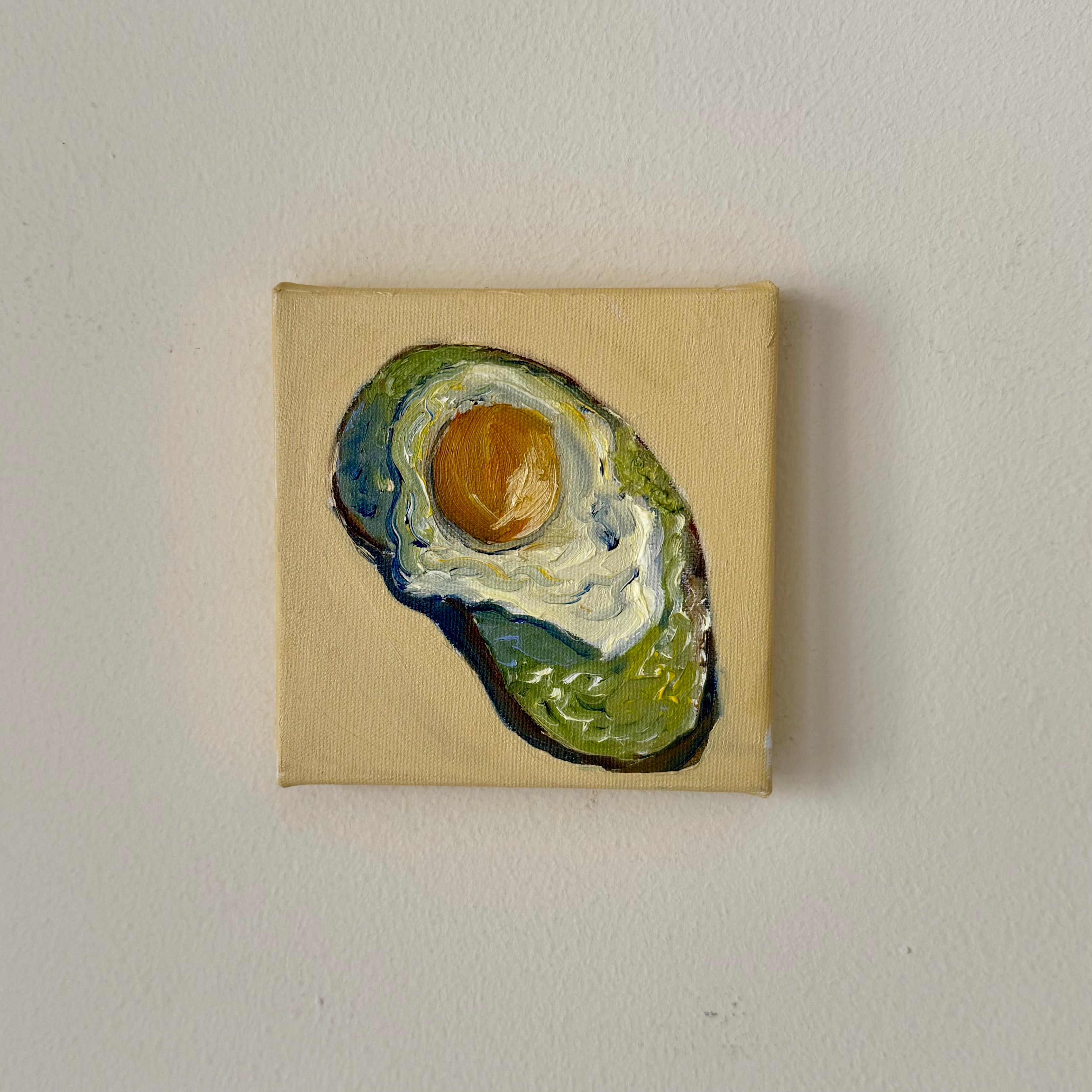 "Avocado toast", 10x10 cm Original