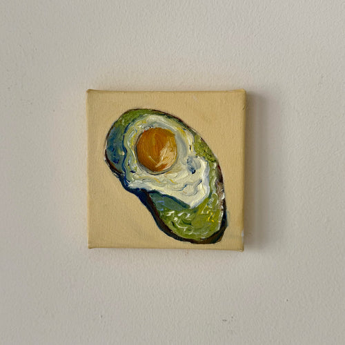 "Avocado toast", 10x10 cm Original