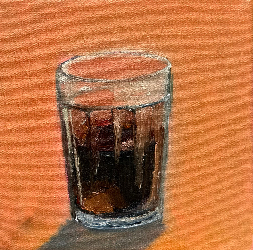 Cafezinho No Copo Americano, 10x10 cm Original