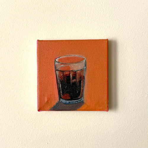 Cafezinho No Copo Americano, 10x10 cm Original