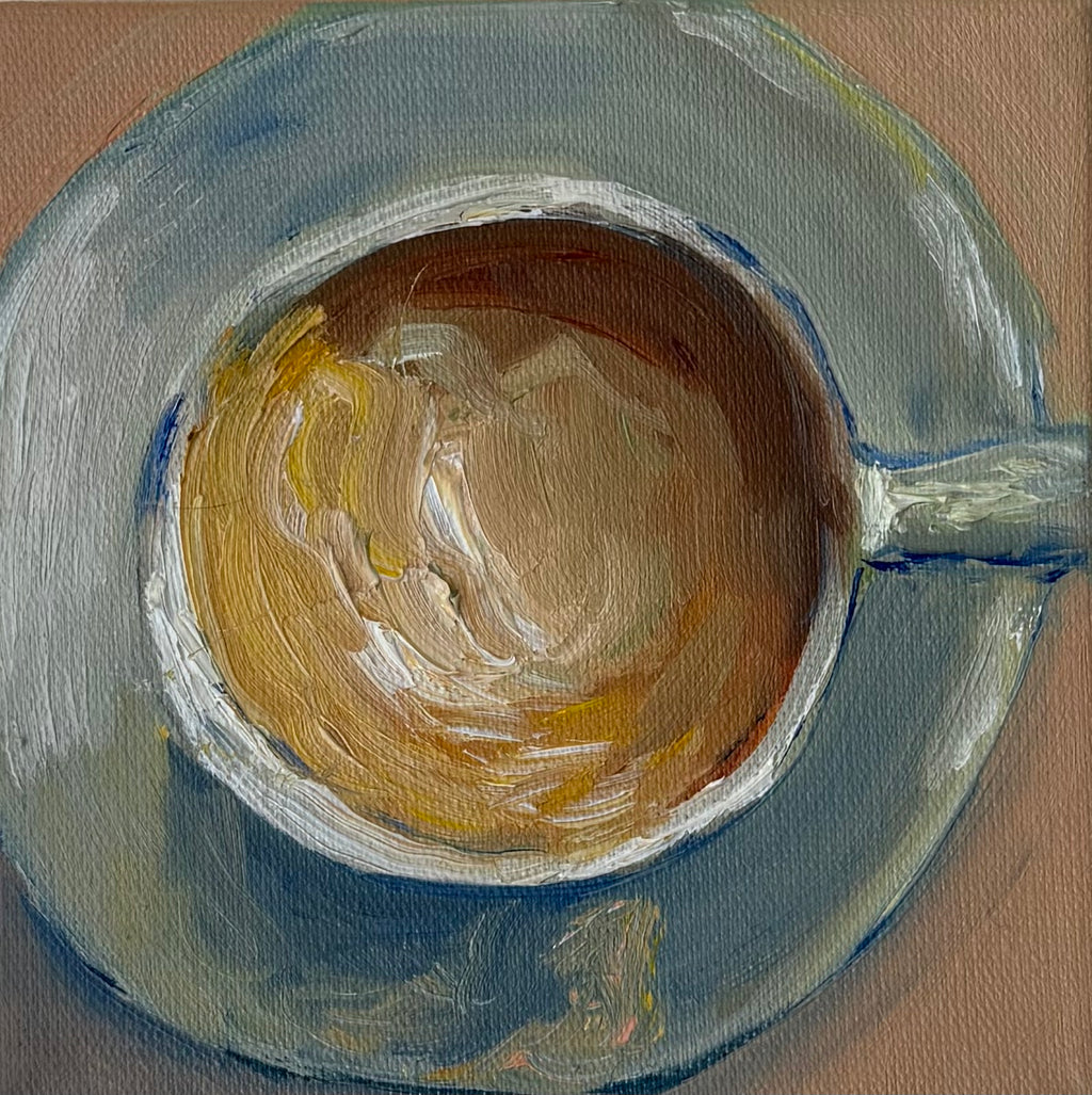 "Cappuccino", 10x10 cm Original