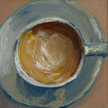 "Cappuccino", 10x10 cm Original