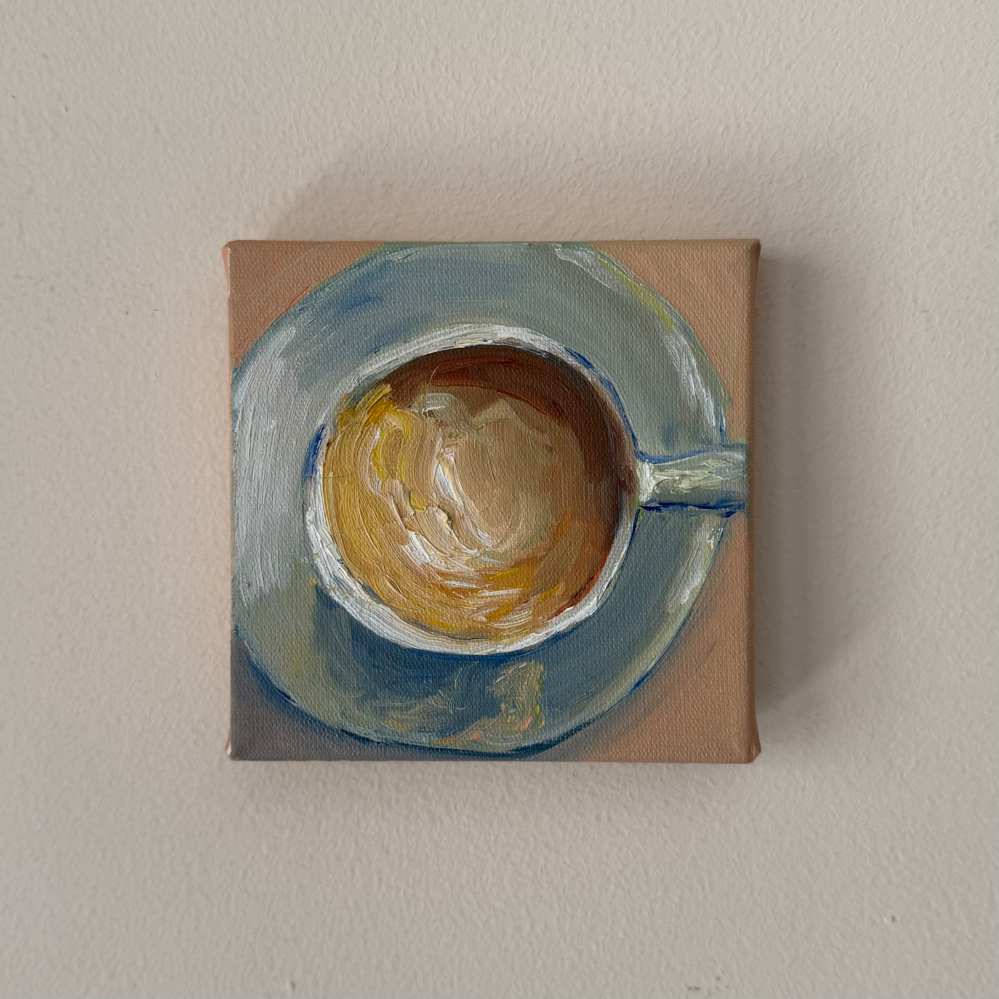 "Cappuccino", 10x10 cm Original