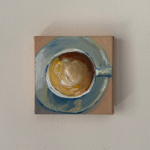 "Cappuccino", 10x10 cm Original