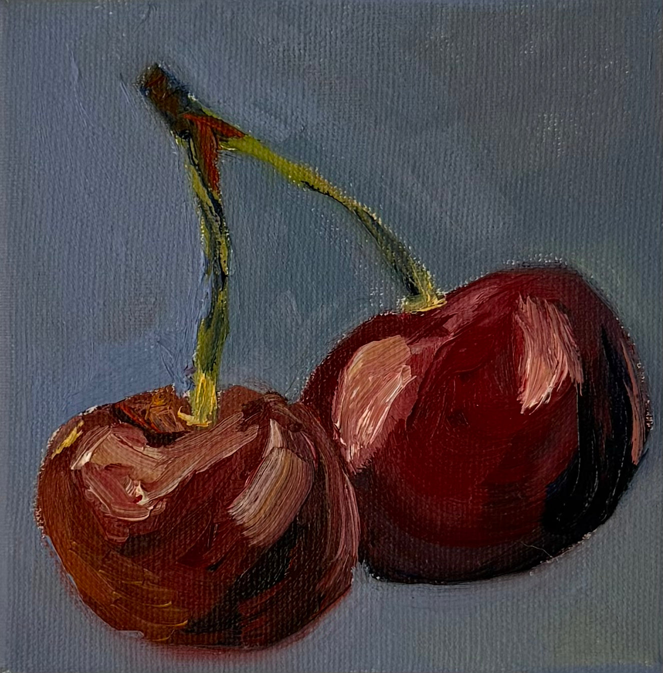 "Cerejas", 10x10 cm Original