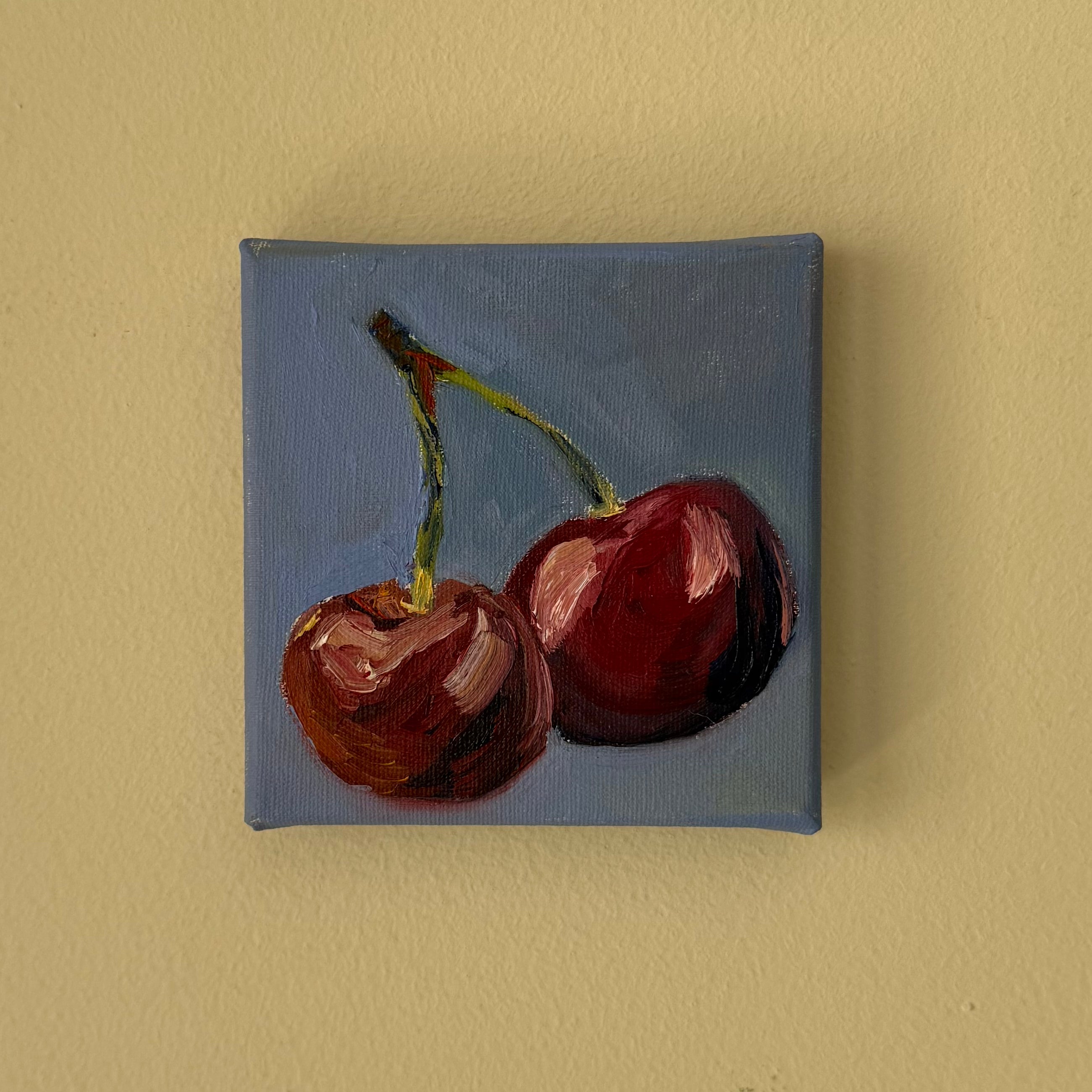 "Cerejas", 10x10 cm Original
