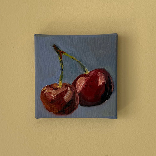 "Cerejas", 10x10 cm Original