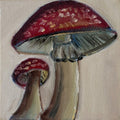 "Cogumelos", 10x10 cm Original