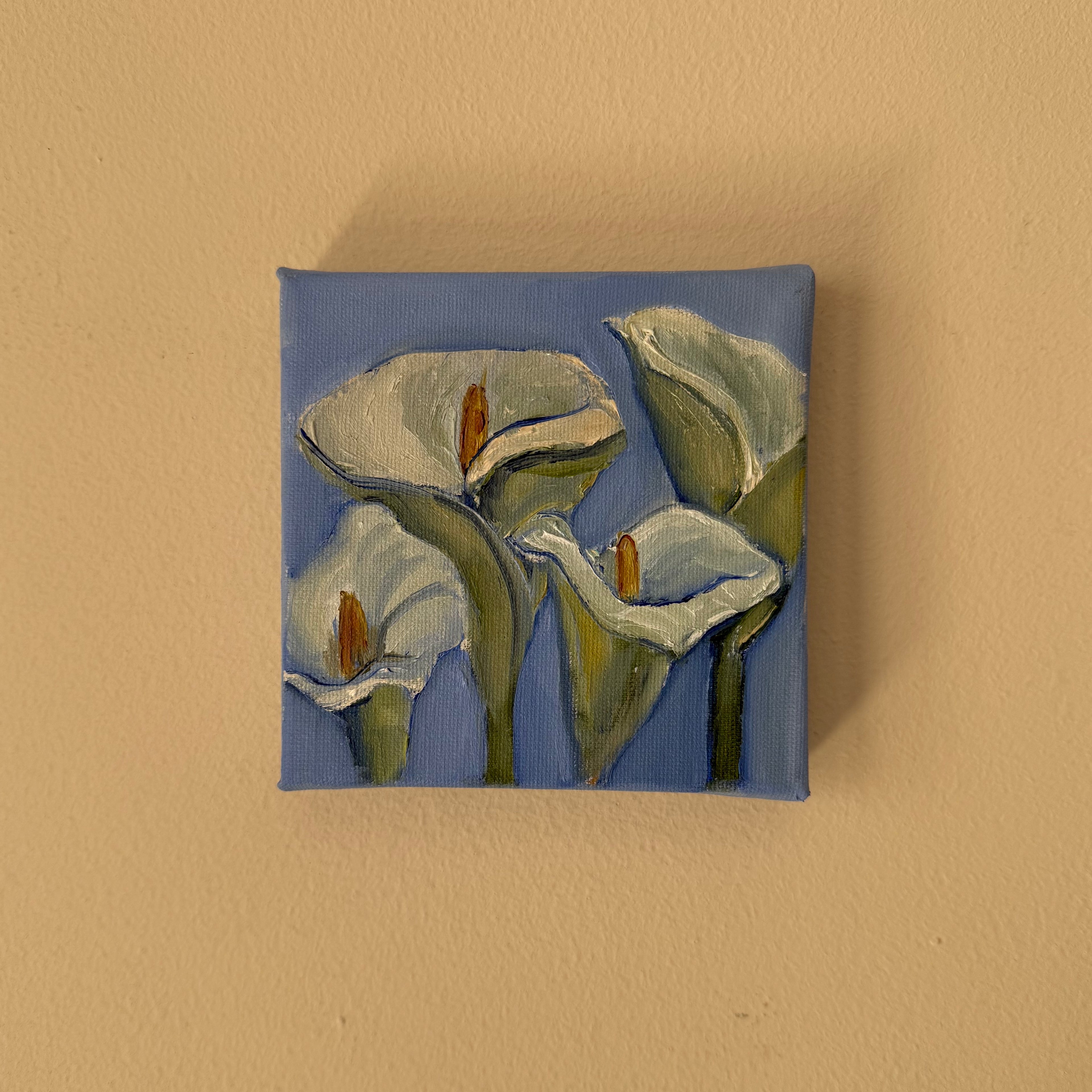 "Copos-de-leite", 10x10 cm Original