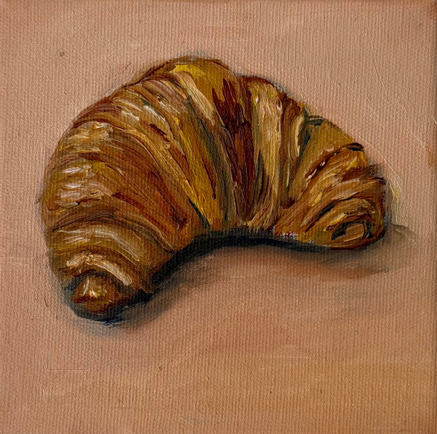 "Croissant", 10x10 cm Original