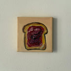"Pão com geleia", 10x10 cm Original