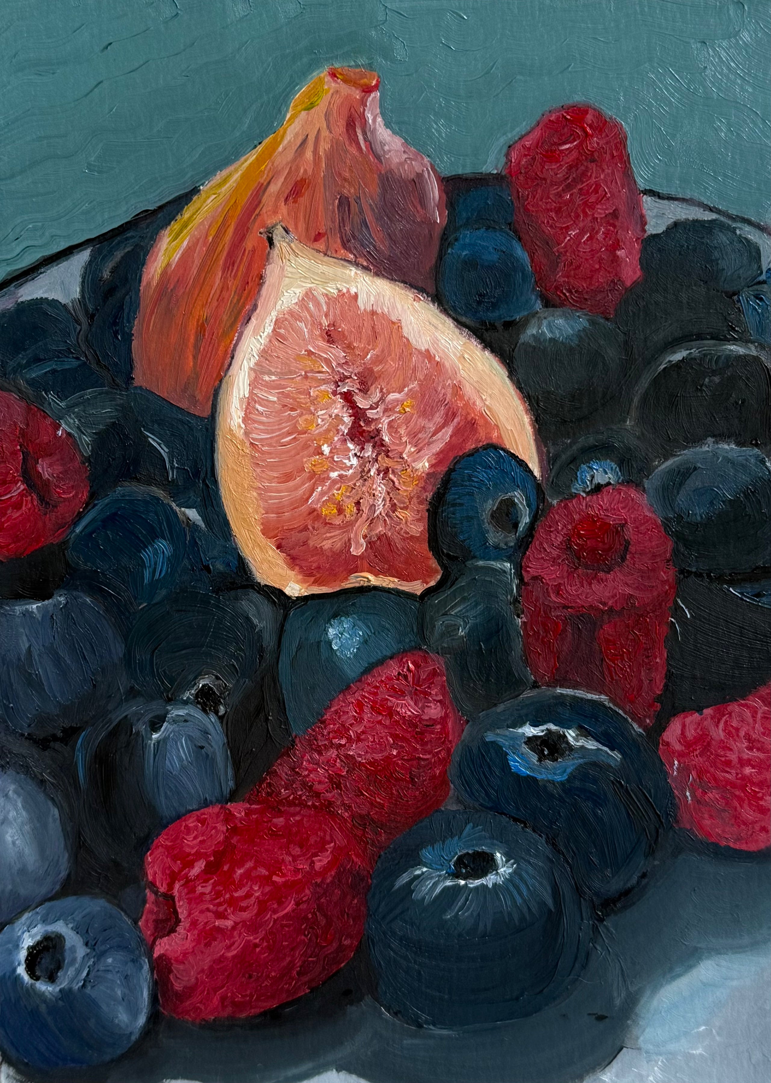 Figos, Mirtilos e Framboesas (Print)