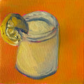 "Café da Manhã II", 10x10 cm Original
