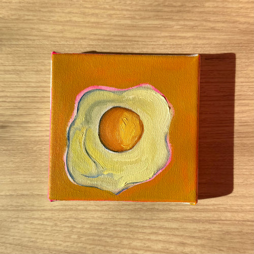 "Café da Manhã I", 10x10 cm Original