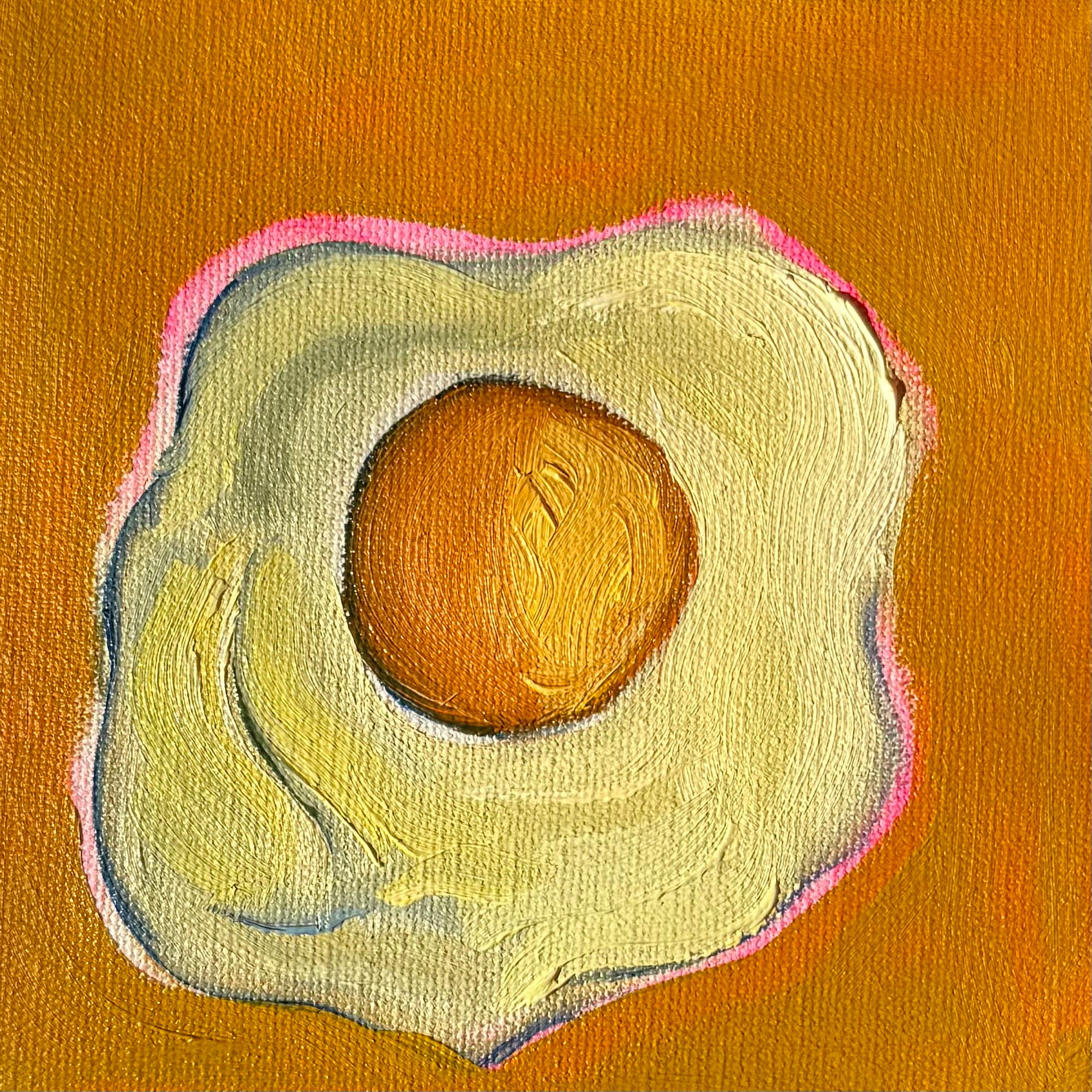 "Café da Manhã I", 10x10 cm Original