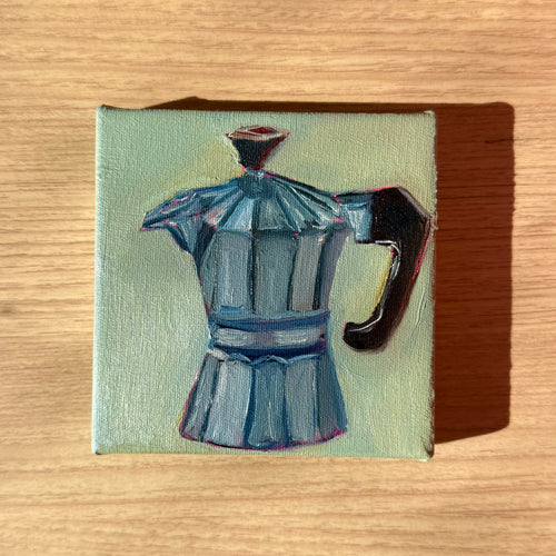 "Café da Manhã VI", 10x10 cm Original