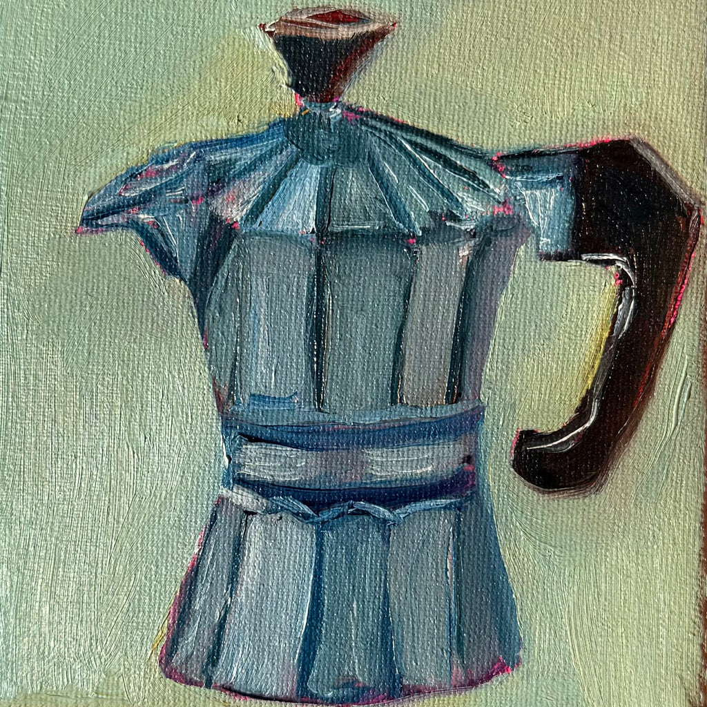 "Café da Manhã VI", 10x10 cm Original