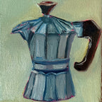 "Café da Manhã VI", 10x10 cm Original