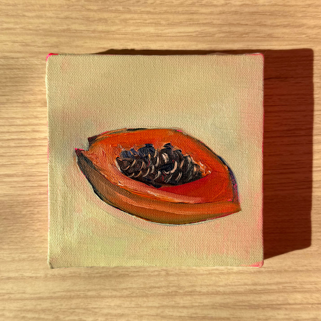 "Café da Manhã III", 10x10 cm Original