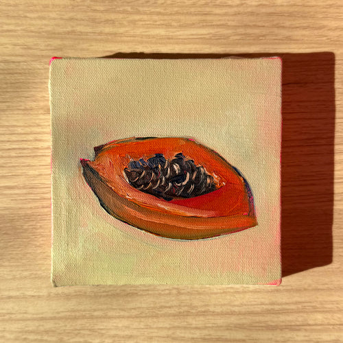 "Café da Manhã III", 10x10 cm Original