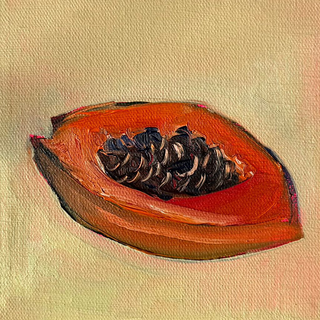 "Café da Manhã III", 10x10 cm Original