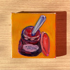 "Café da Manhã IV", 10x10 cm Original