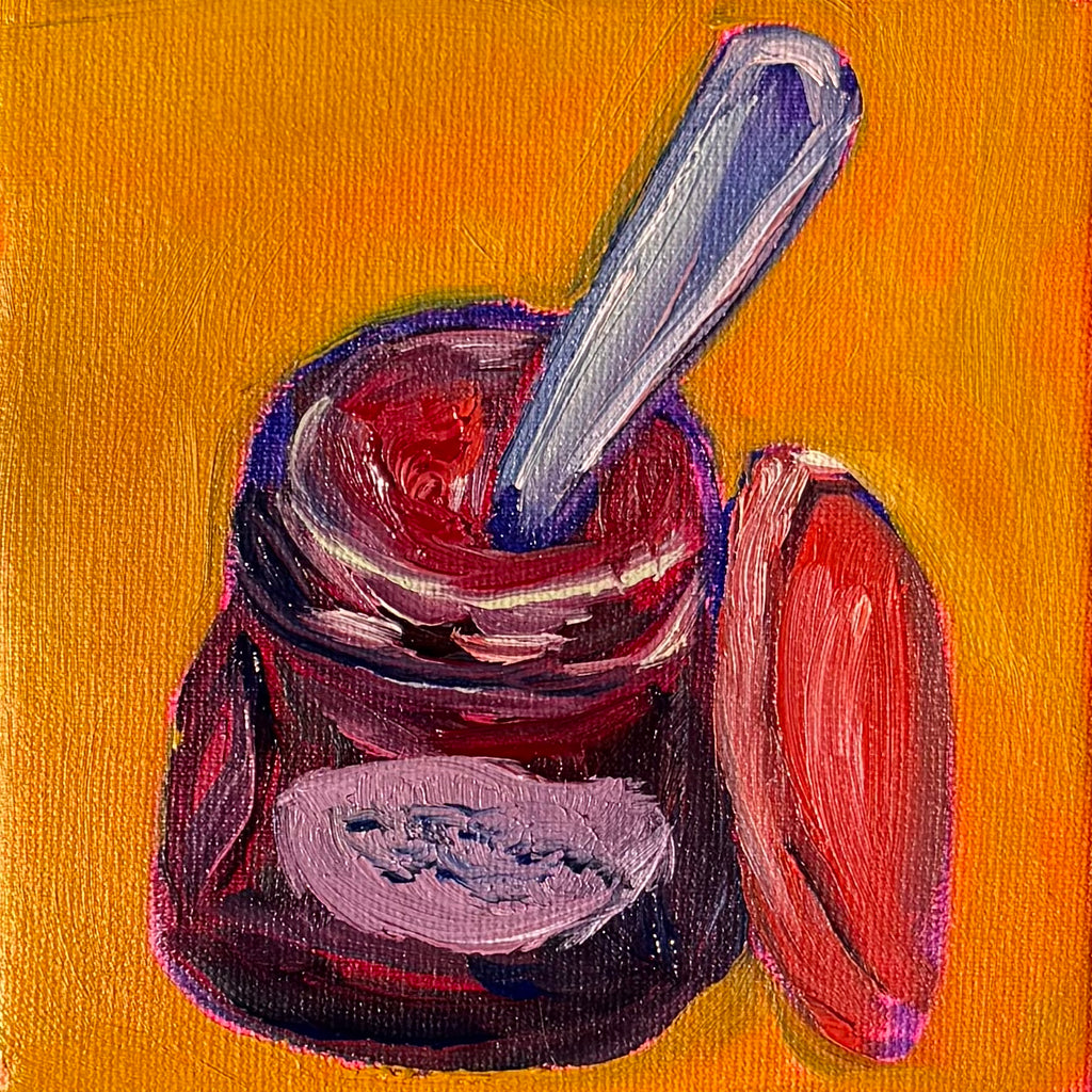 "Café da Manhã IV", 10x10 cm Original