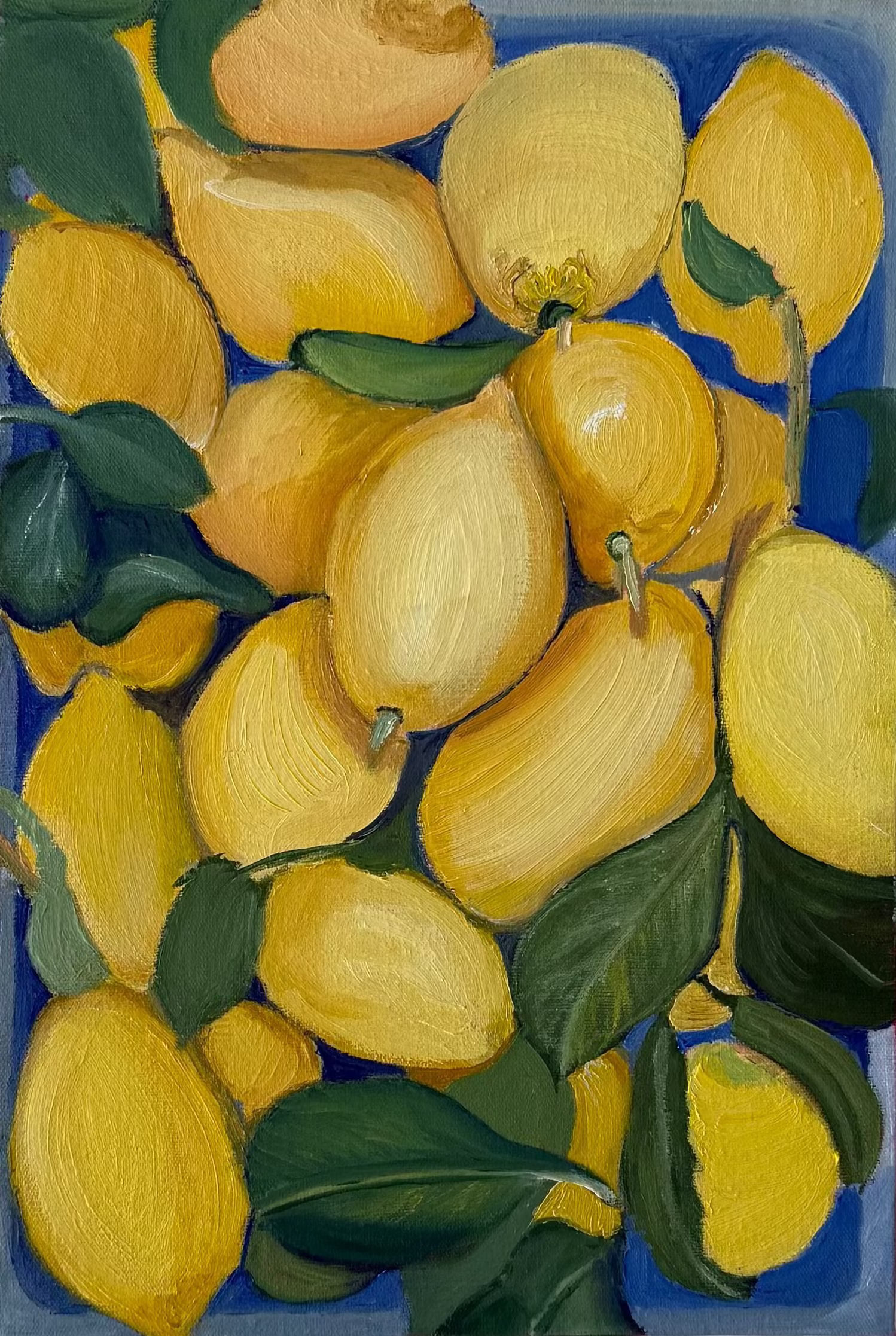 Limões Sicilianos, 20x30 cm Original