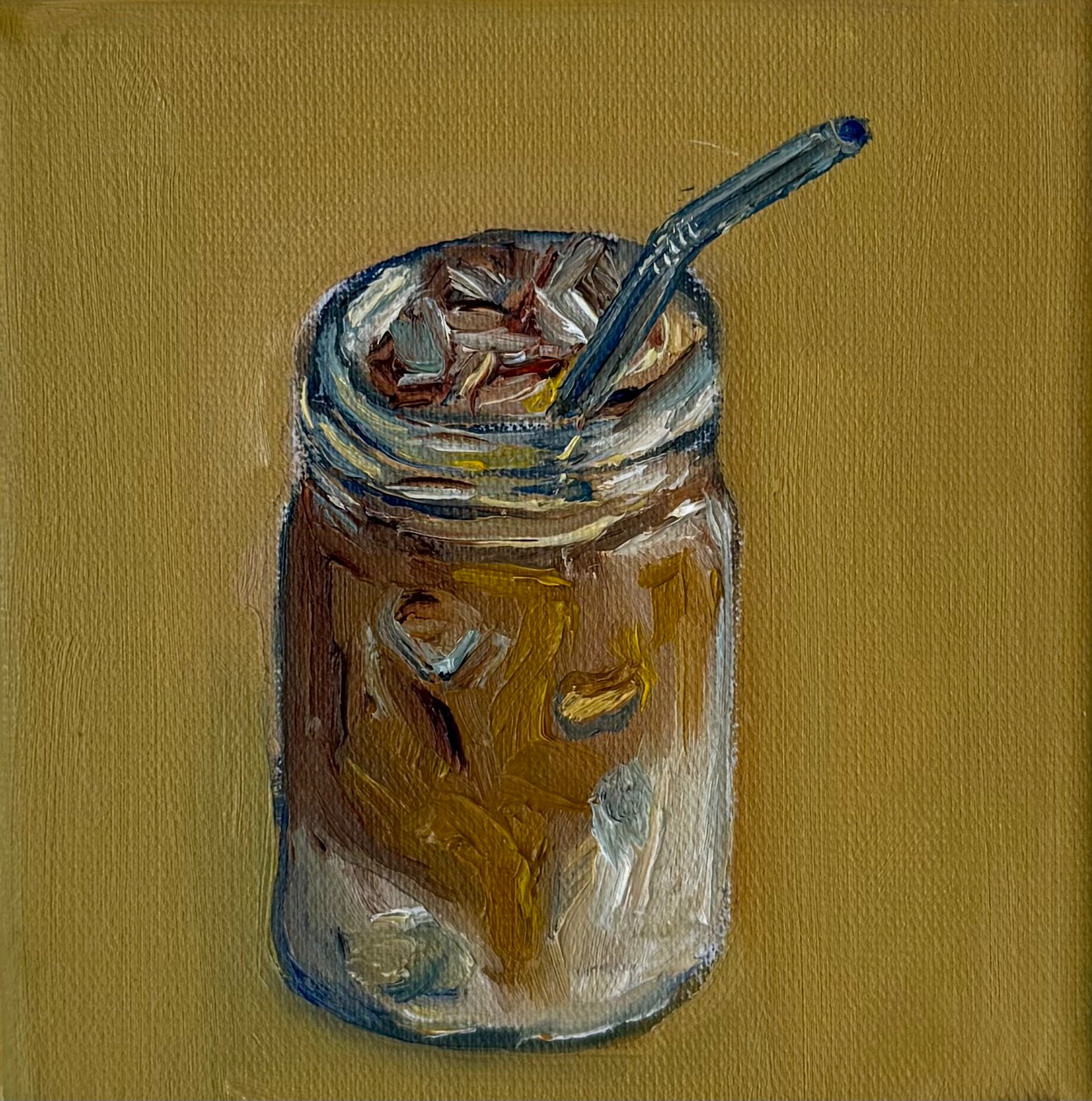 "Iced Latte", 10x10 cm Original