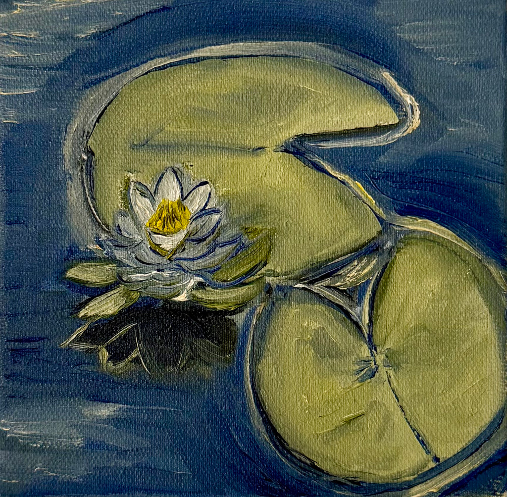 "Lago I", 10x10 cm Original