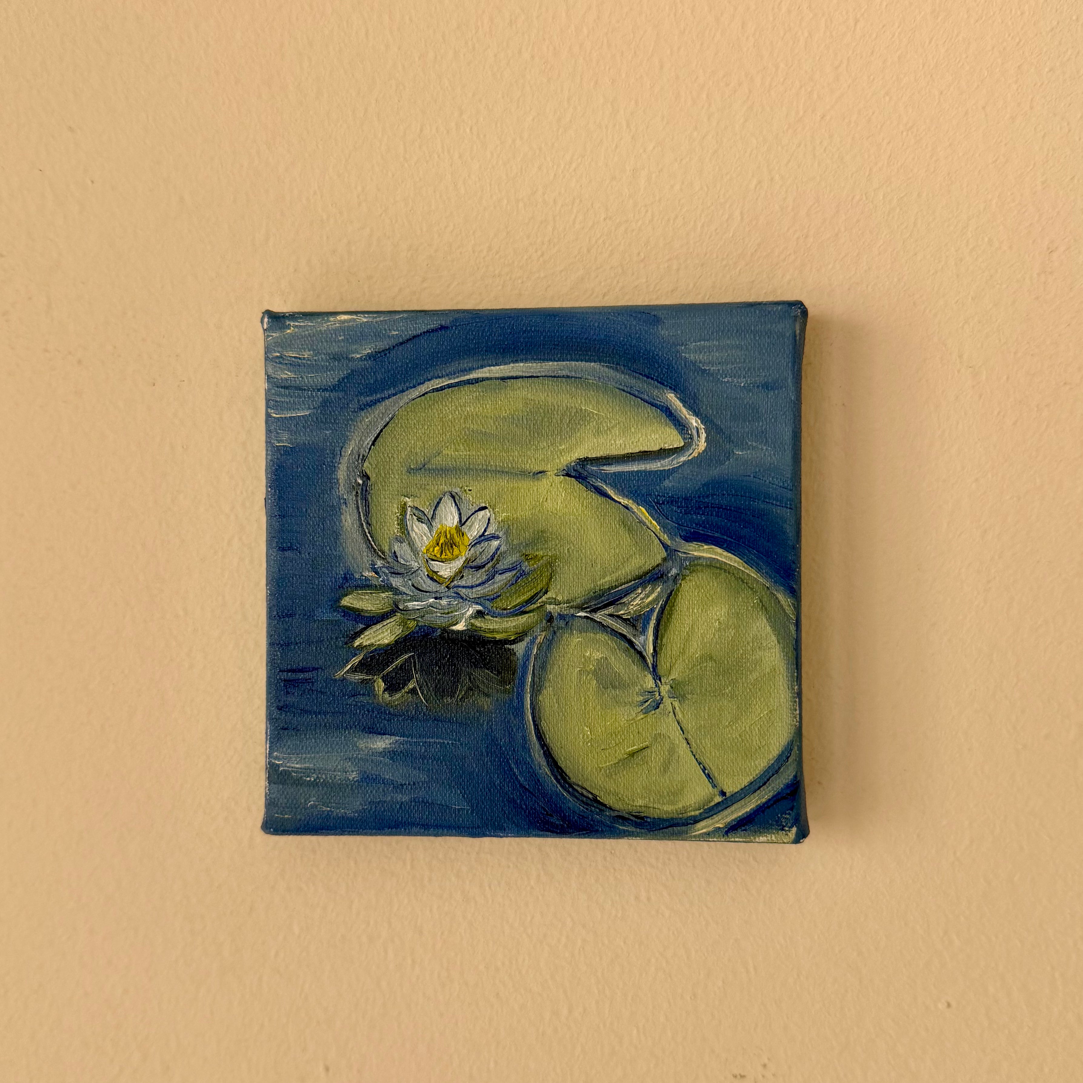 "Lago I", 10x10 cm Original