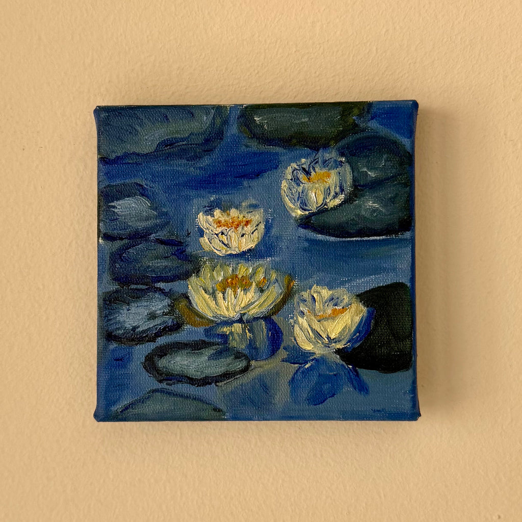 "Lago II", 10x10 cm Original