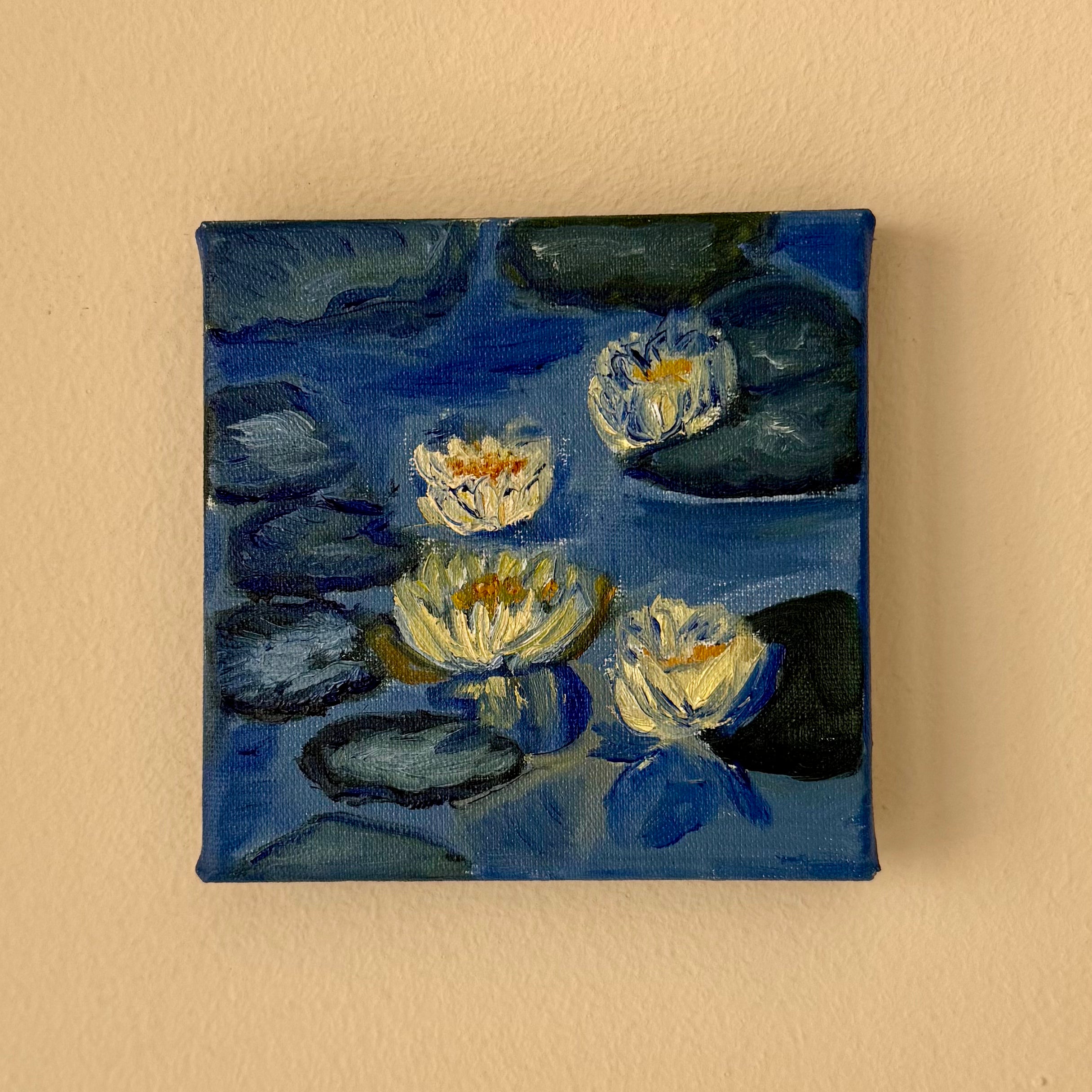 "Lago II", 10x10 cm Original