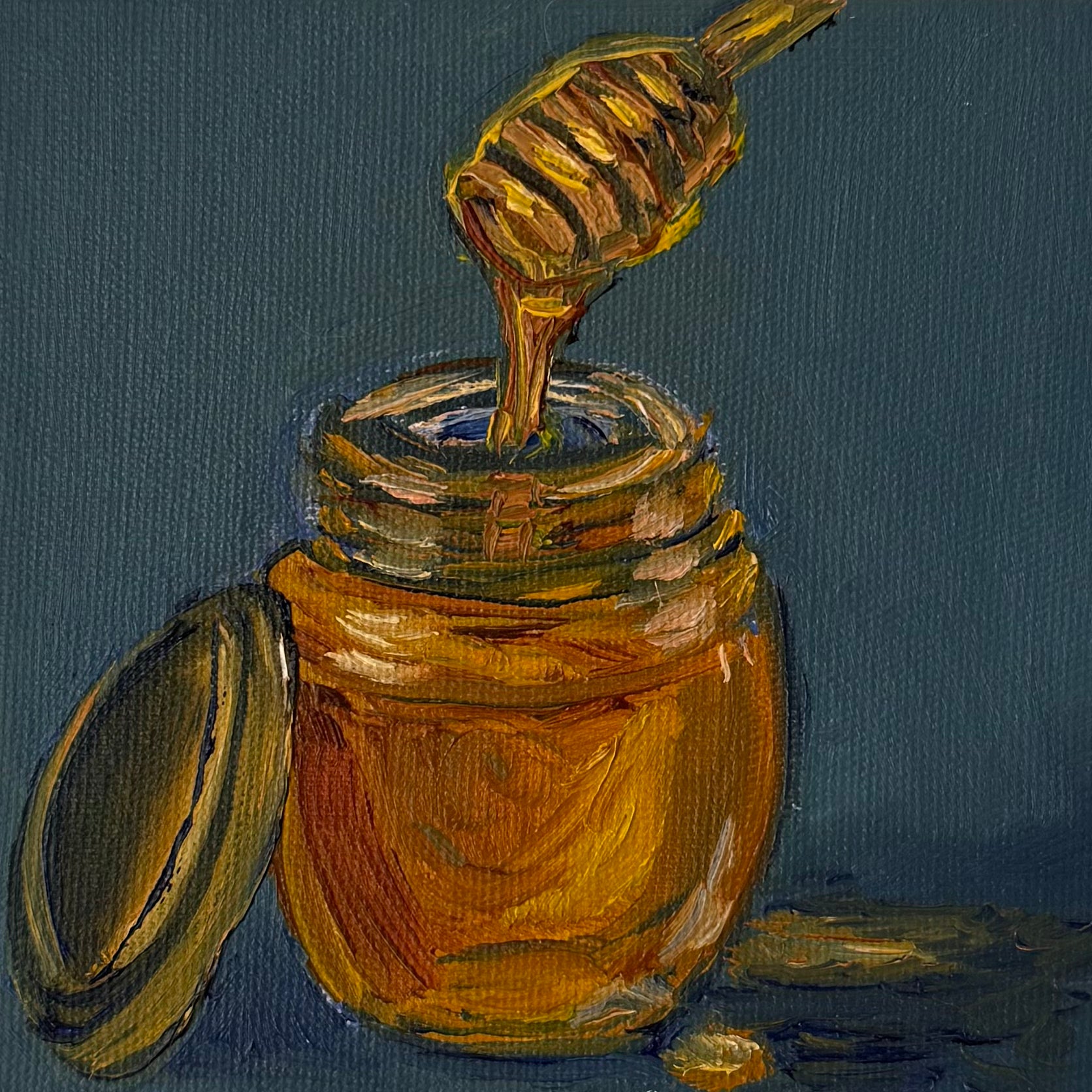 "Pote de mel", 10x10 cm Original