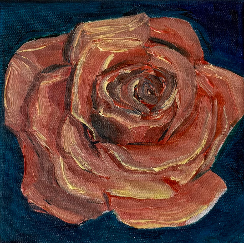 "Rosa", 10x10 cm Original