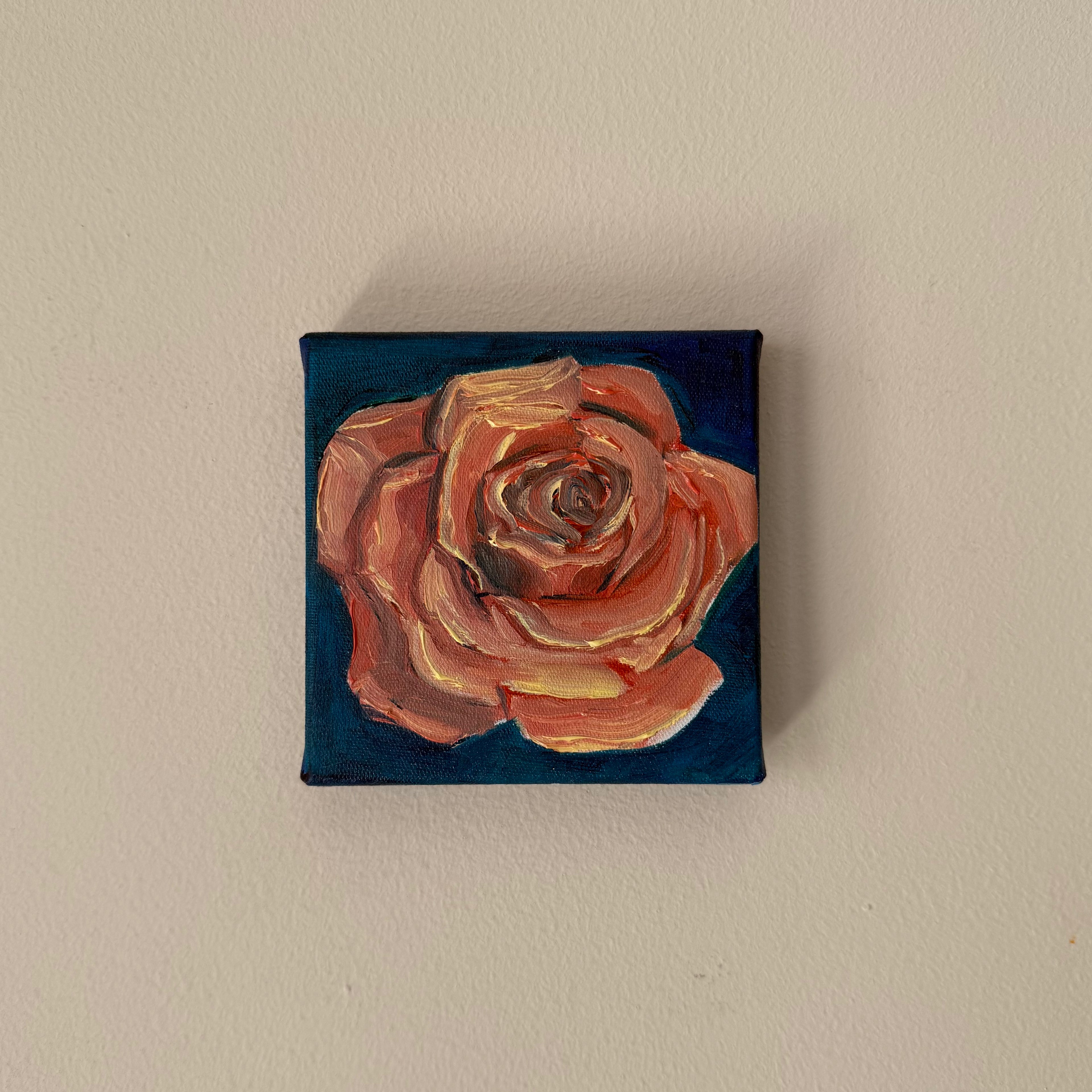 "Rosa", 10x10 cm Original