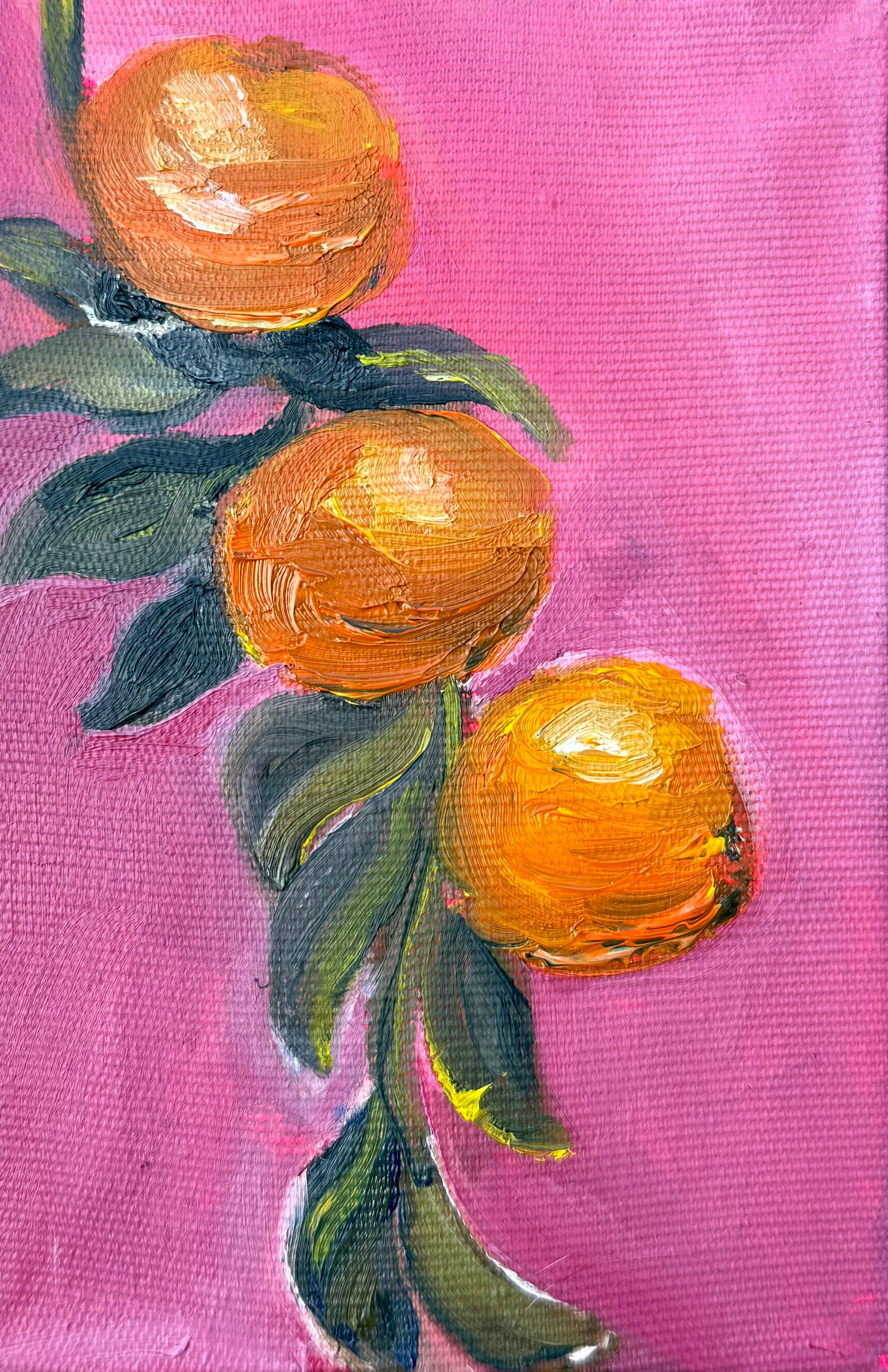 Tangerinas II, 10x15 cm Original