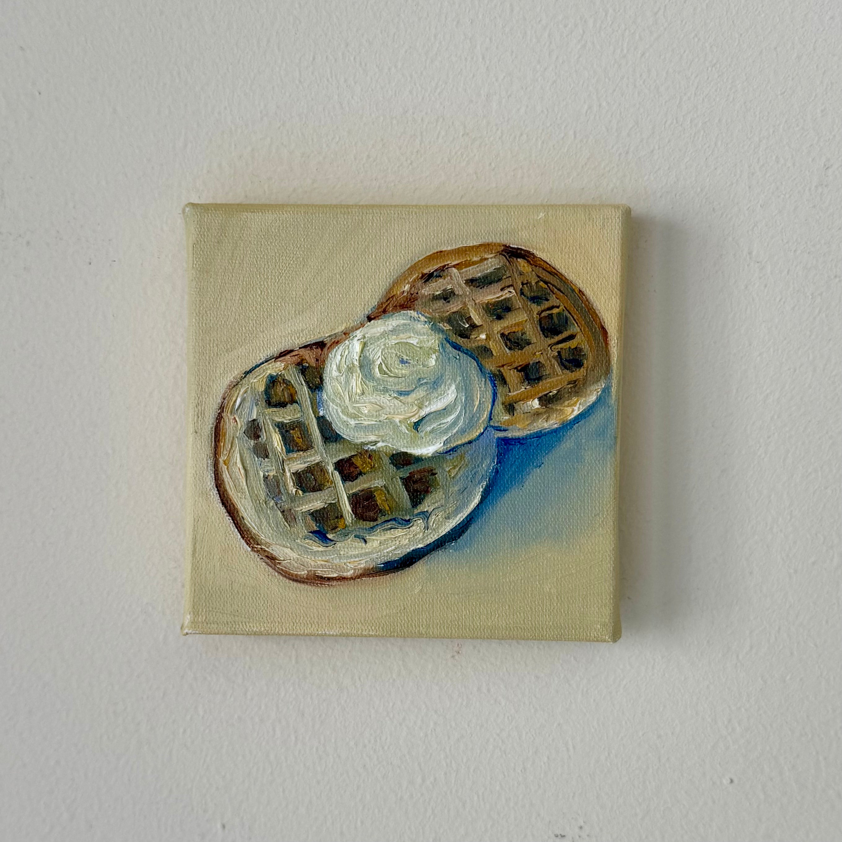 "Waffles", 10x10 cm Original