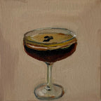 "Espresso Martini I", 10x10 cm Original