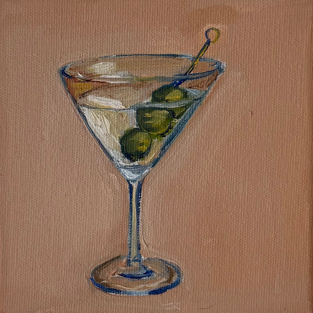 "Martini", 10x10 cm Original