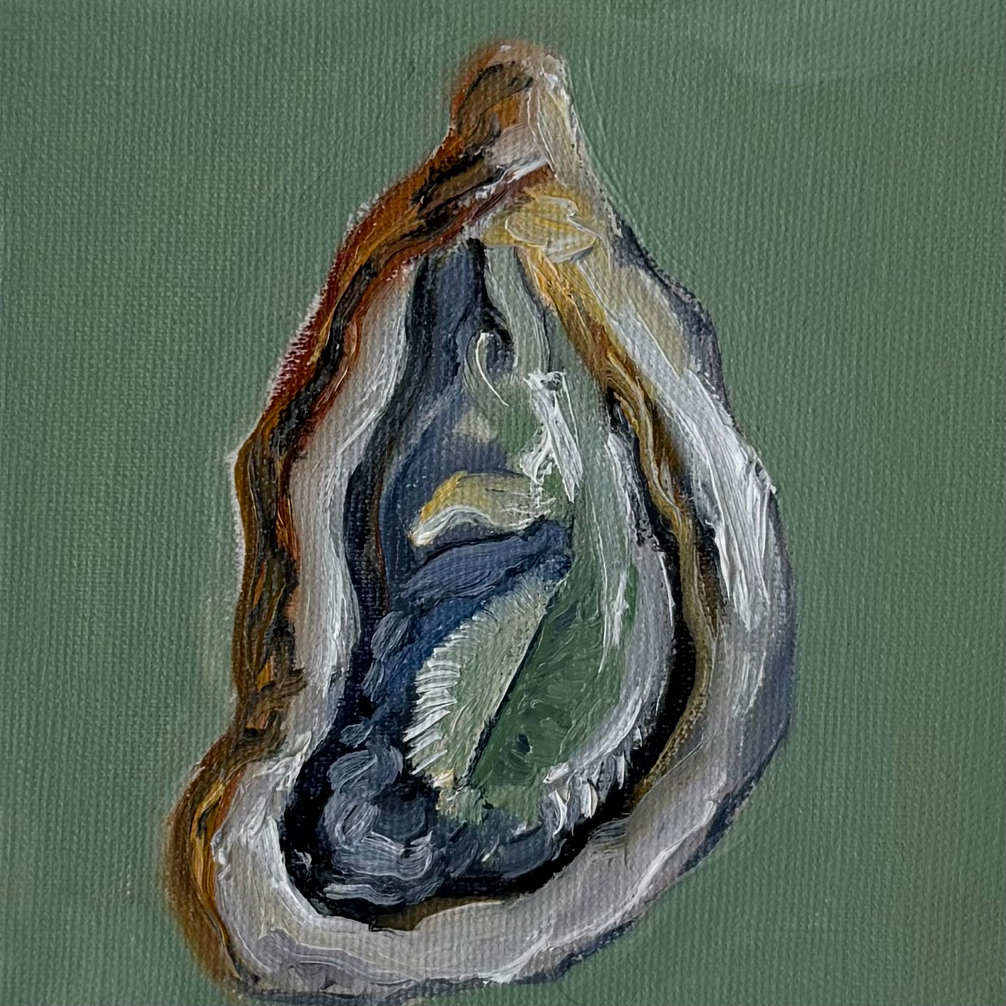 "Ostra", 10x10 cm Original