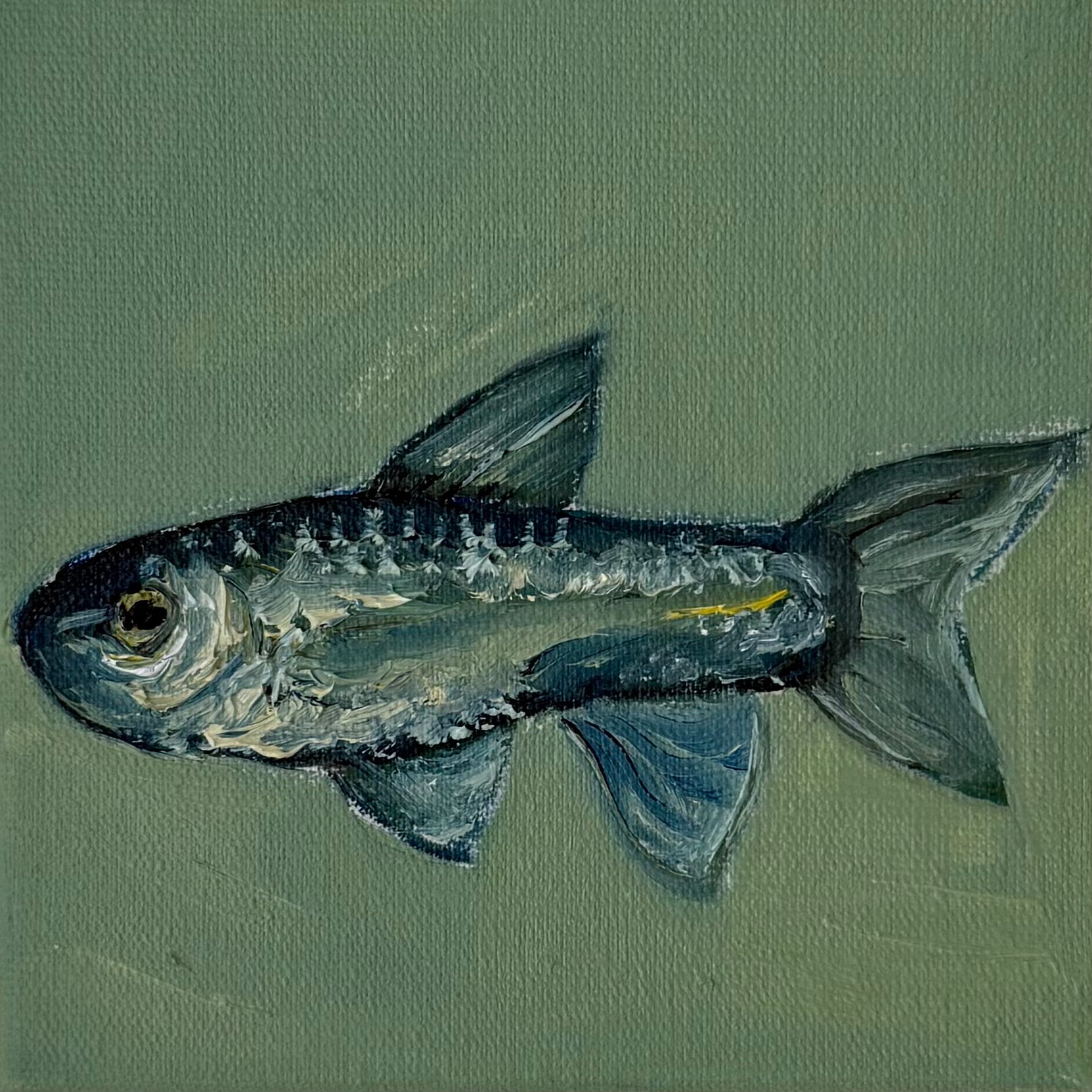 "Peixe", 10x10 cm Original