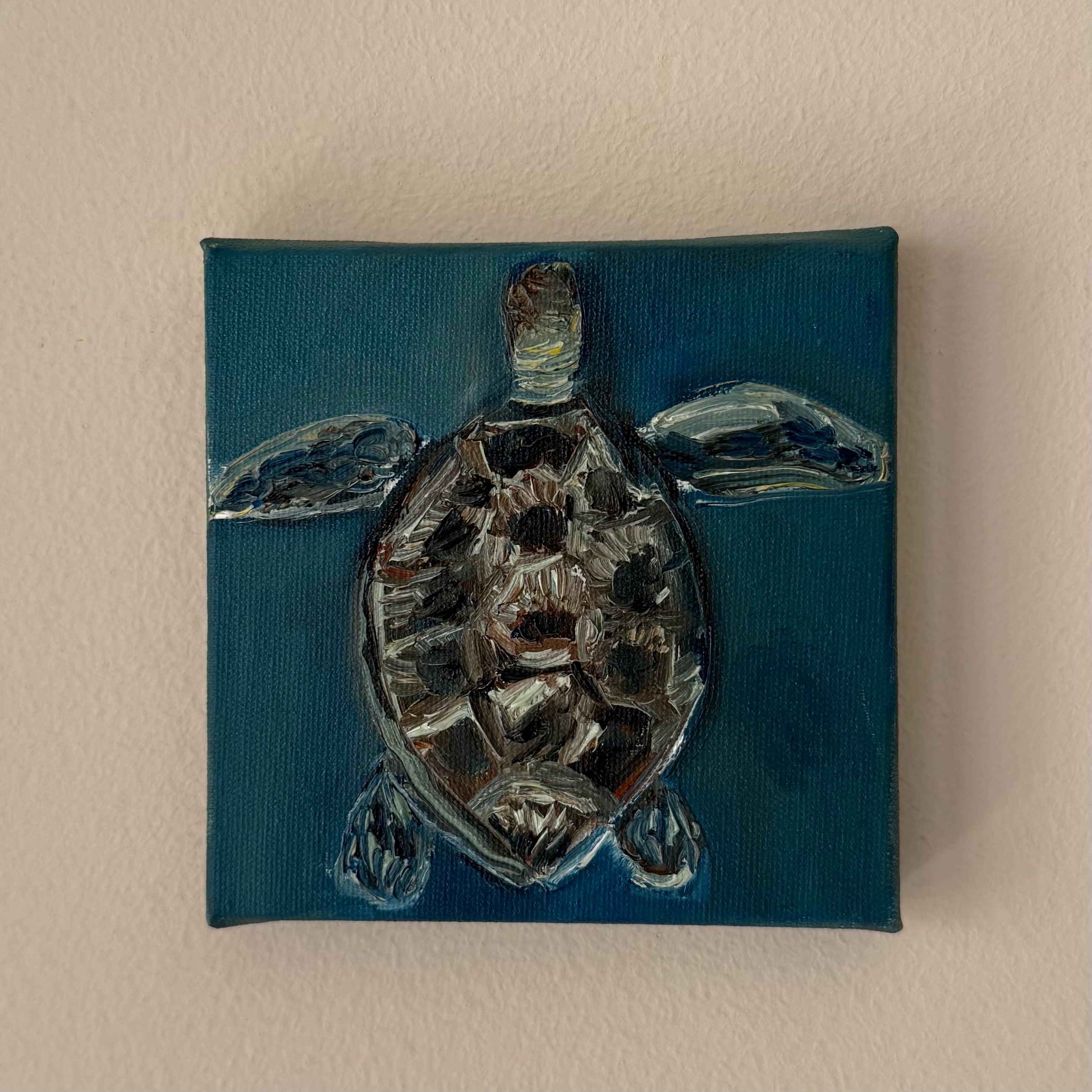 "Tartaruga", 10x10 cm Original