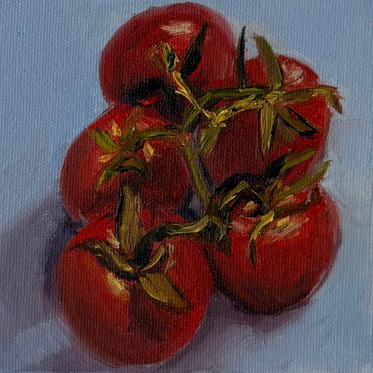 "Tomates", 10x10 cm Original